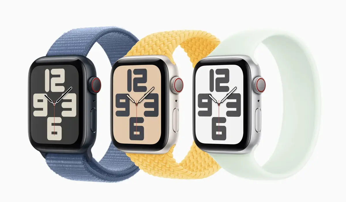 Apple Watch SE 3 moins chère boitier en plastique