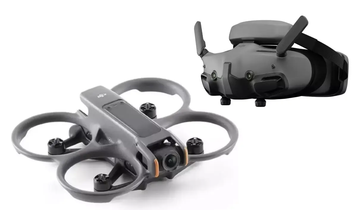 Drone DJI Avata 2 casque FPV Googles 3