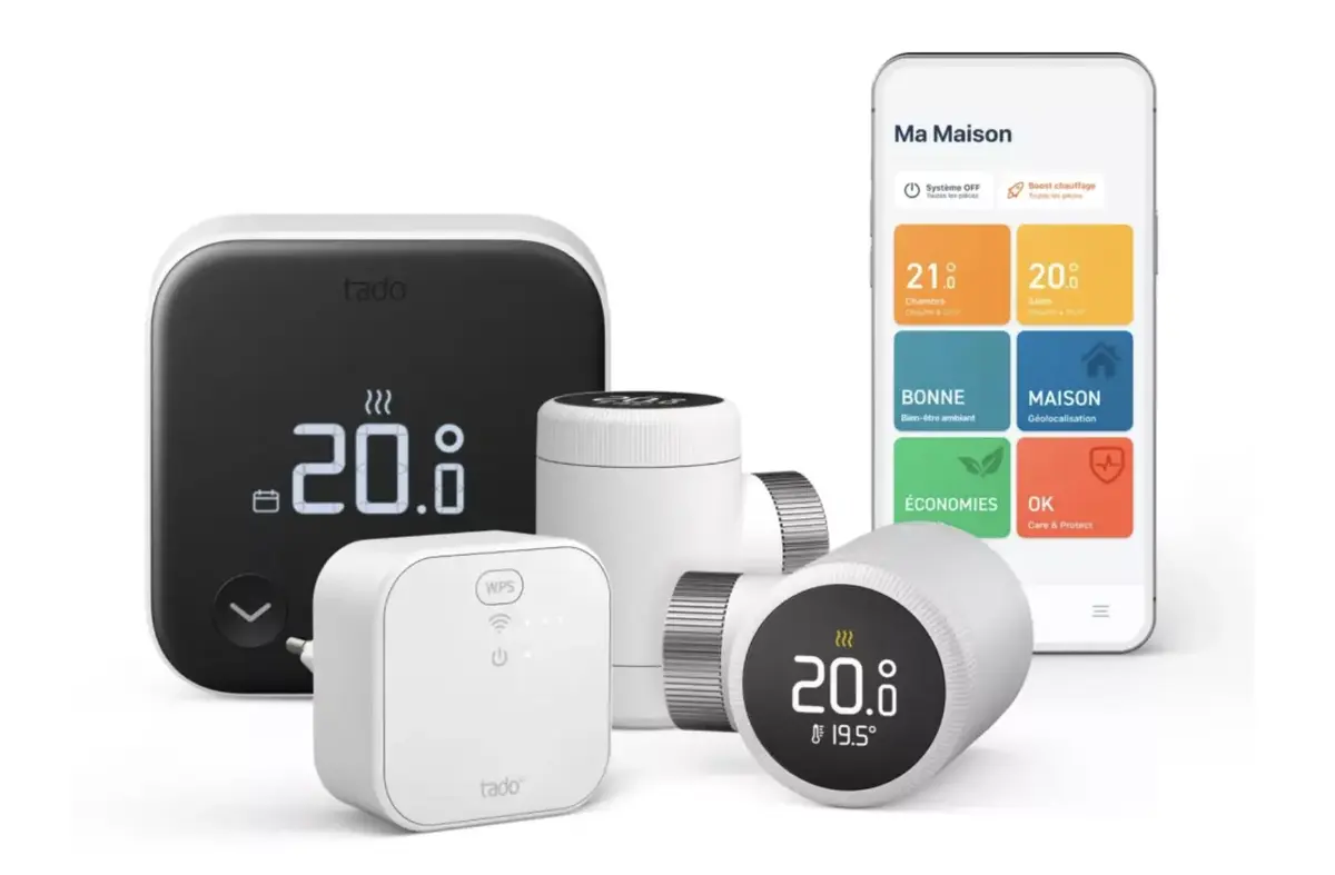 tado X thermostat connecté promo prime prix le plus bas