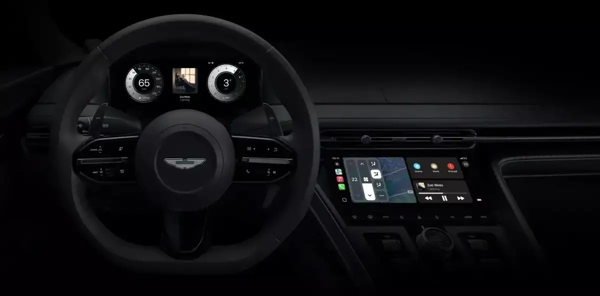 CarPlay nouvelle génération chez Aston Martin