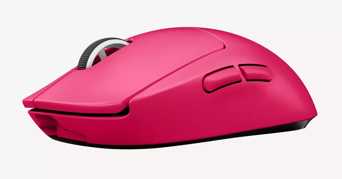 La Logitech Pro X Superlight voit la vie en rose