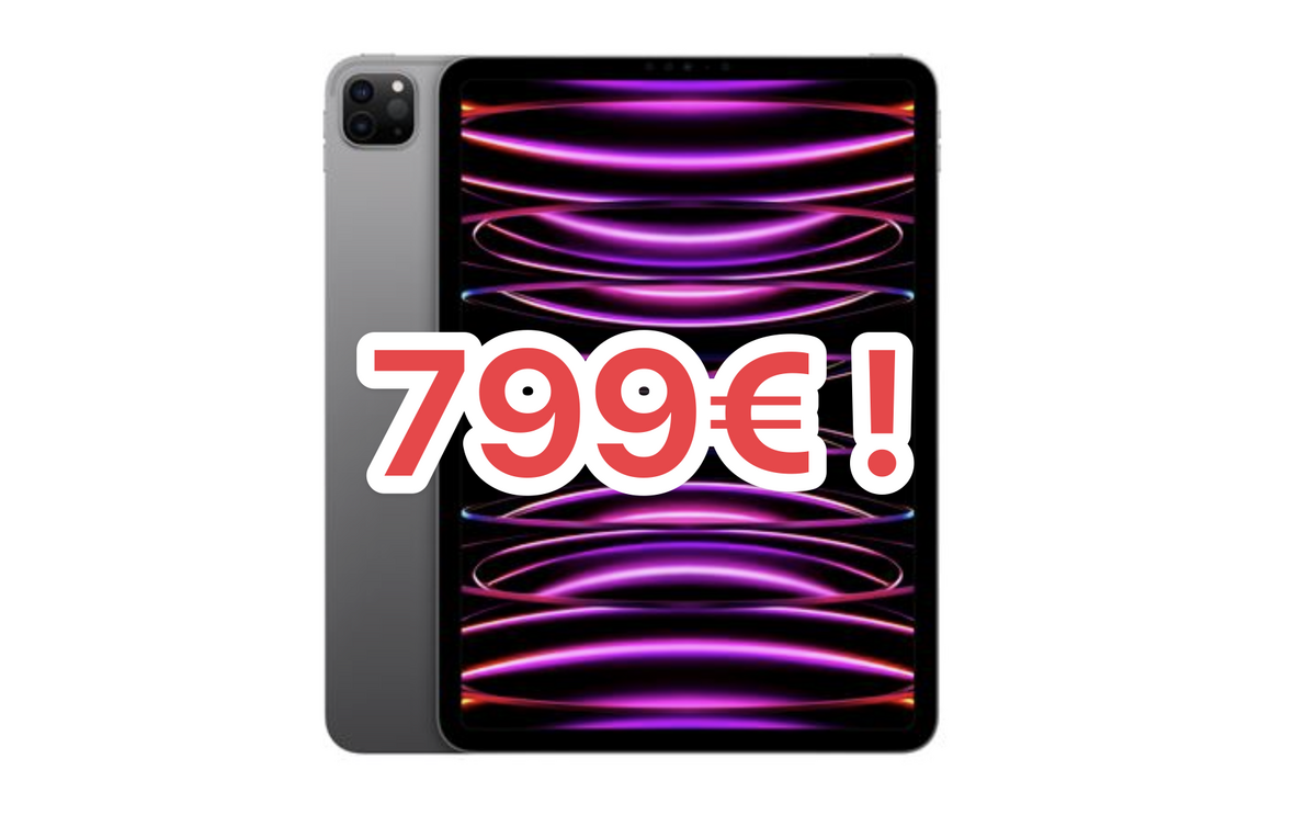 iPad Pro M2 prix le plus bas promo pas cher