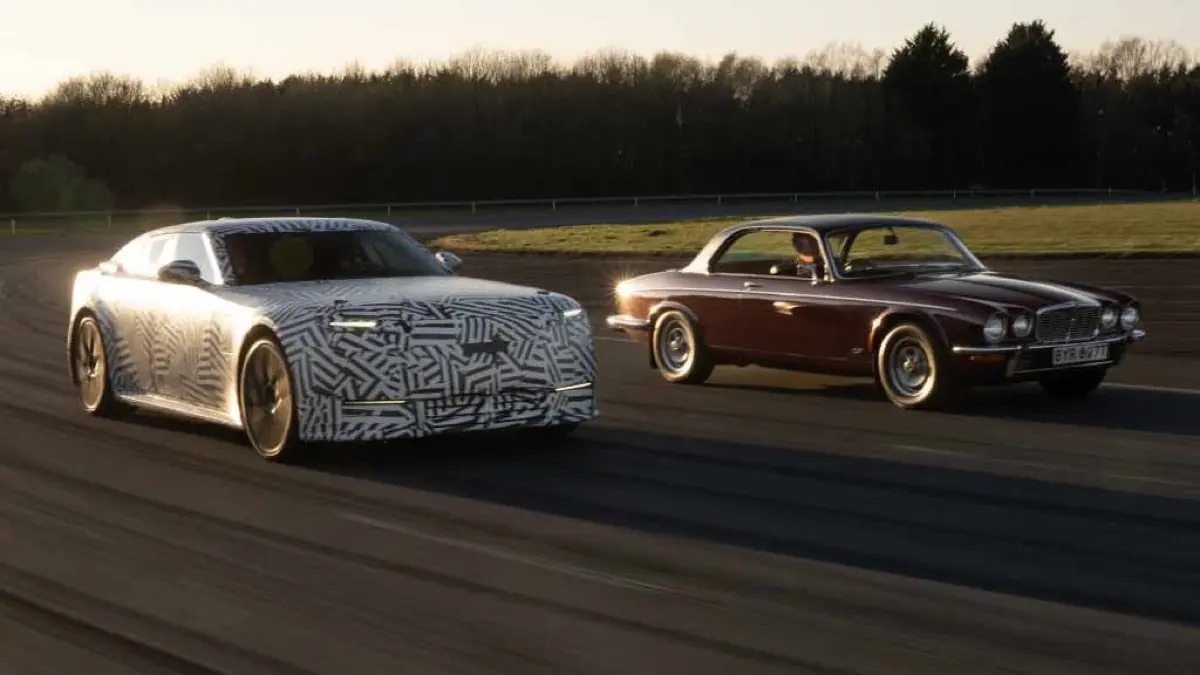 Jaguar a fait rouler ses ing&eacute;nieurs dans des E-Type avant de concevoir son GT &eacute;lectrique