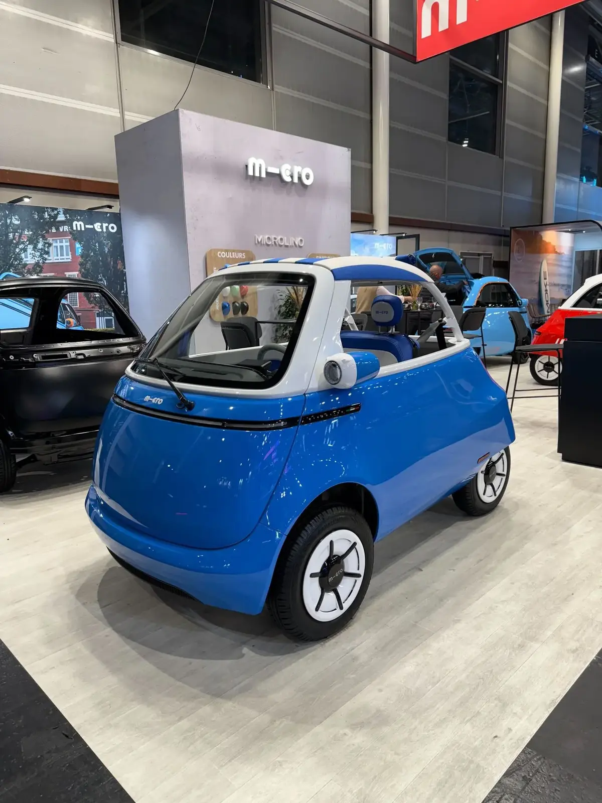 Microlino Spiaggina dévoilée au Mondial de l’Auto : une électrique rétro et estivale