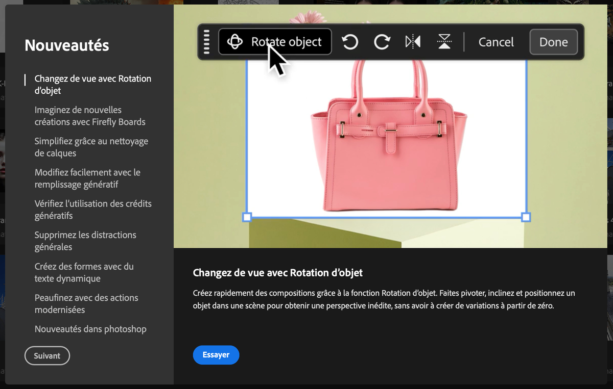 Face &agrave; ChatGPT ou Claude, comment Adobe adapte Photoshop et Lightroom