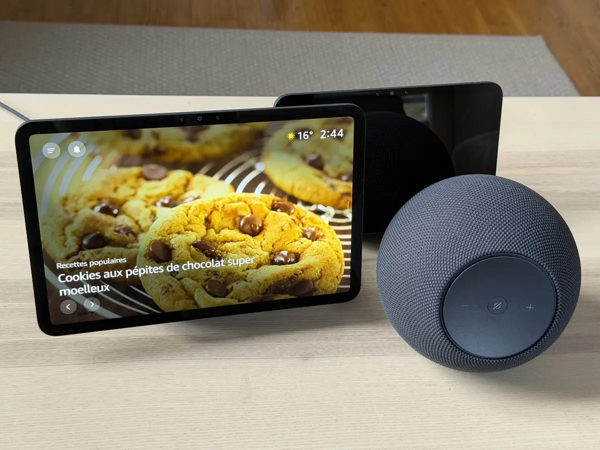 Amazon Echo Show 11 8 2025 Echo Studio pas. her promo Alexa