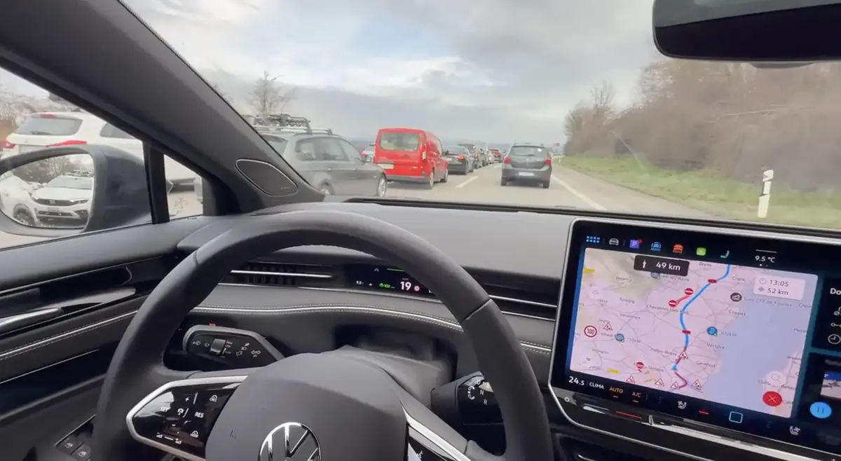 Essai Volkswagen ID7 Pro S&nbsp;: une autonomie de dingue&nbsp;! + test avec coffre de toit et sur neige