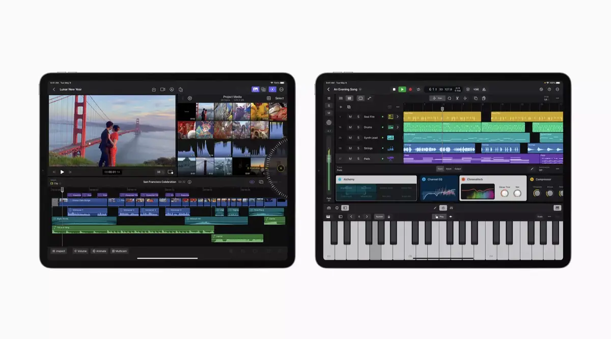 Final Cut Pro et Logic Pro pour iPad