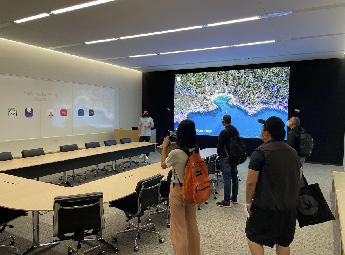 Apple Park : visite exclusive du nouveau "Lab" pour les développeurs