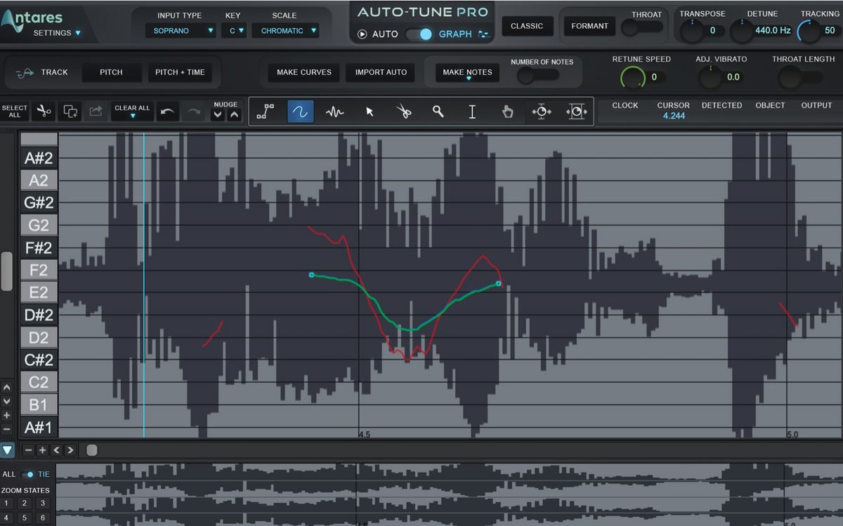 Auto-Tune en version Pro sur Mac