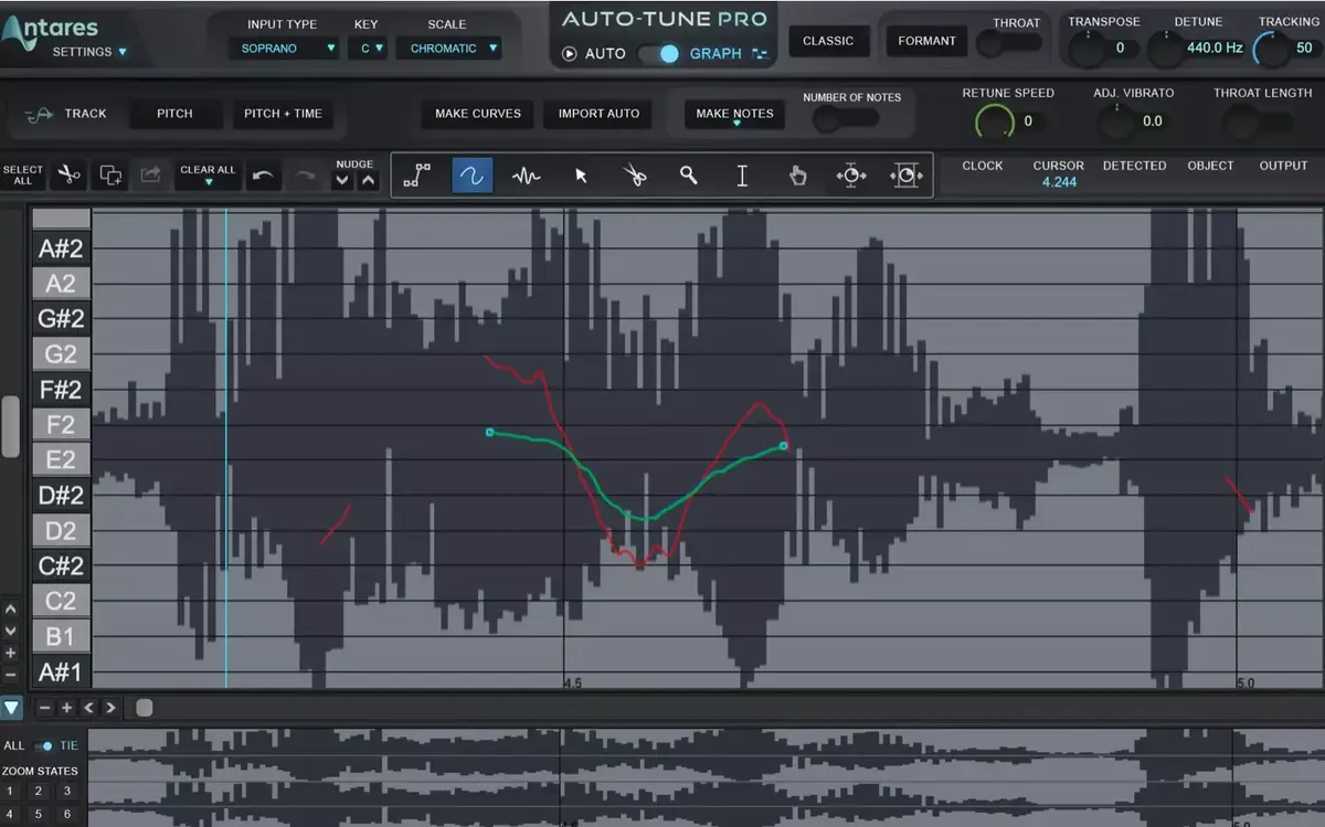 Auto-Tune en version Pro sur Mac