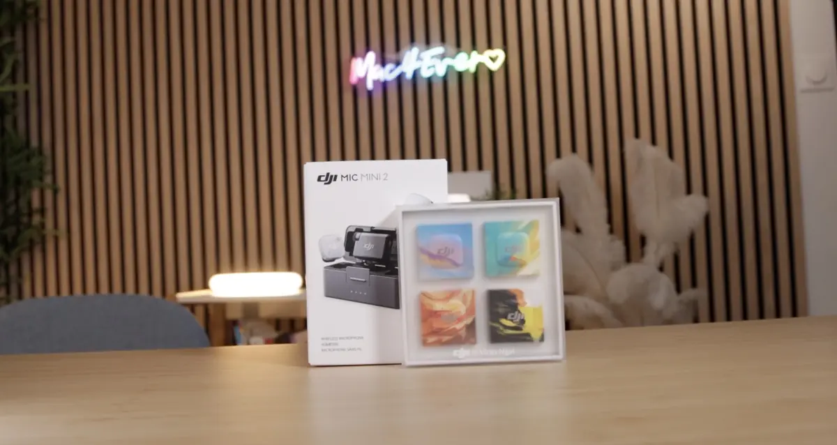 Test DJI Mic Mini 2&nbsp;: des micros tr&egrave;s pros et color&eacute;s, d&egrave;s 59&euro;