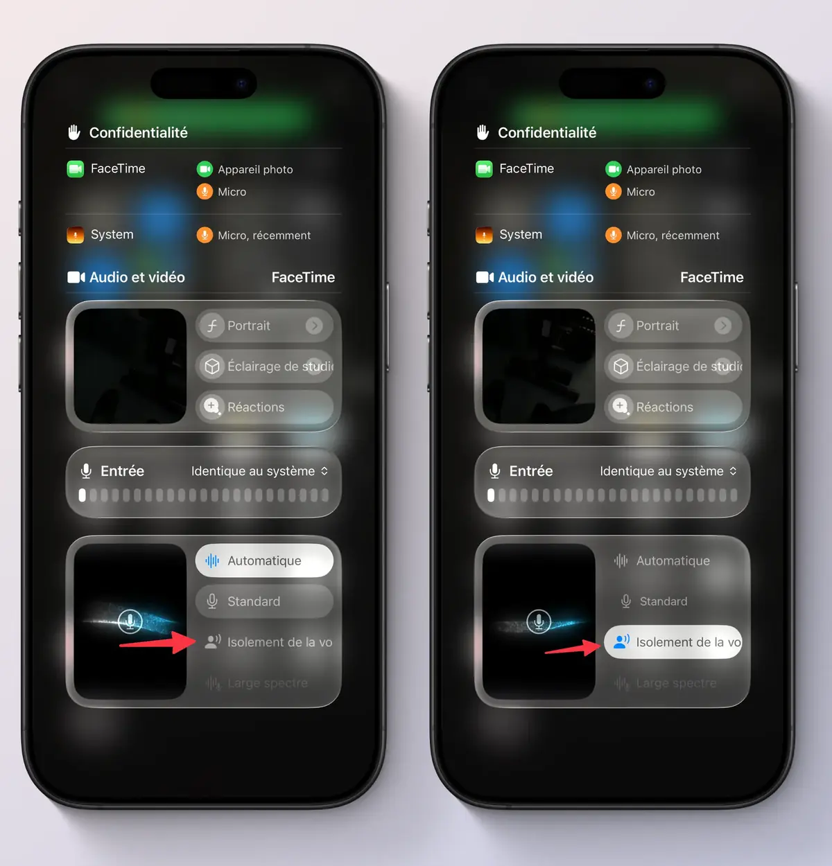 Flouter l&rsquo;arri&egrave;re-plan, isoler votre voix&nbsp;: 7 astuces m&eacute;connues pour FaceTime