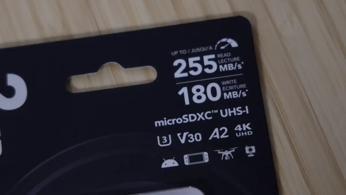 On a pu tester l'une des tr&egrave;s rares cartes microSD SILVER PLUS de 2To de Lexar&nbsp;!