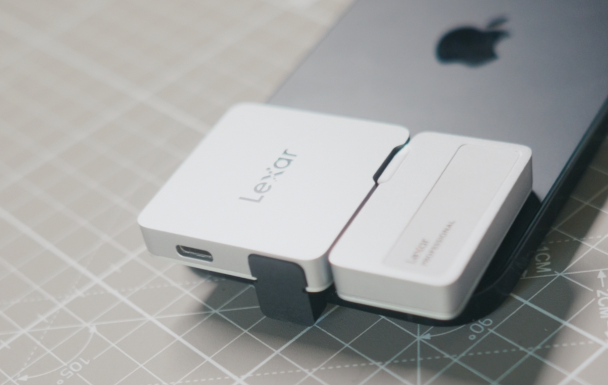 Test des SSD pour iPhone Dockcase Smart Magsafe vs Lexar Professional Go