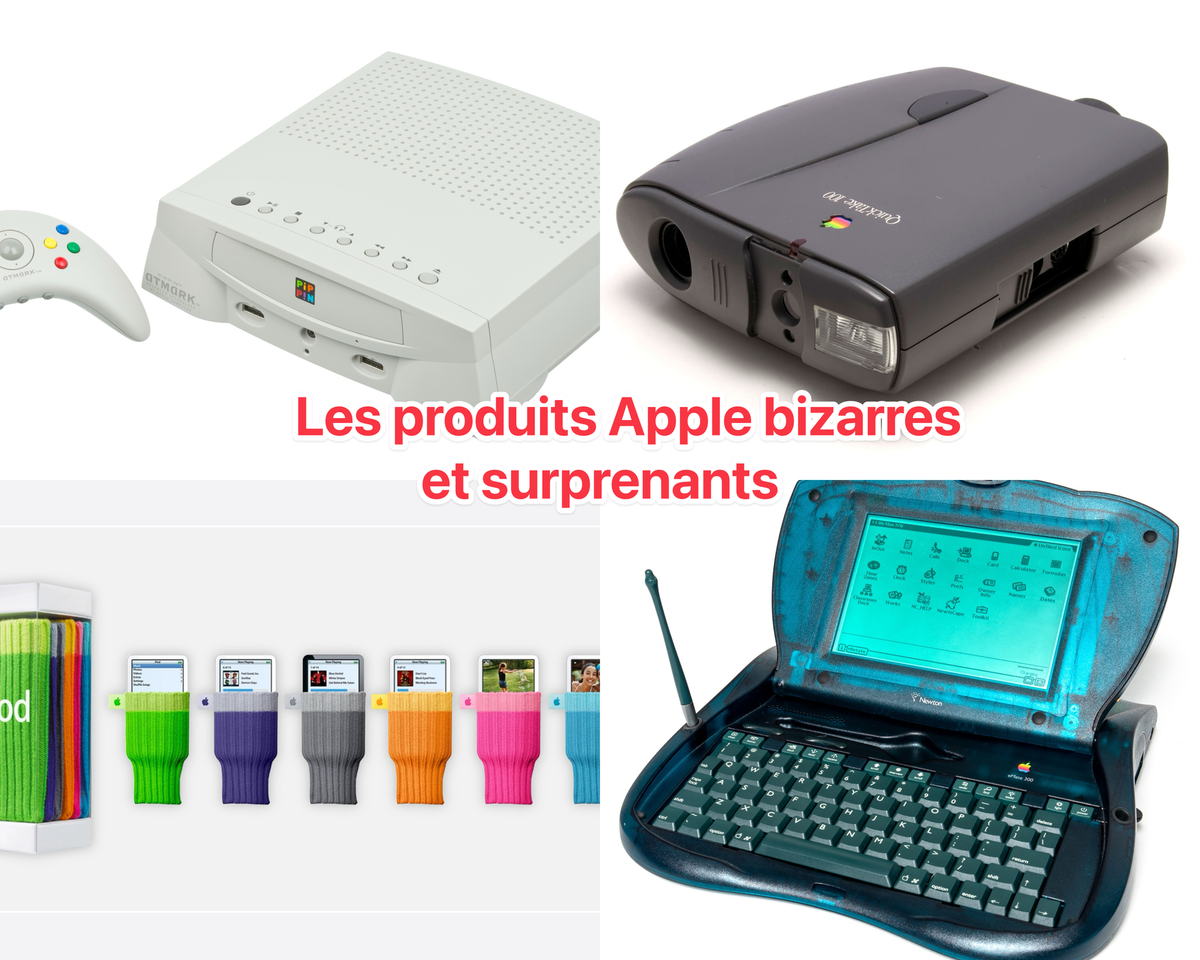 Quand Apple se l&acirc;che&nbsp;: ces produits aussi &eacute;tranges qu&rsquo;attachants