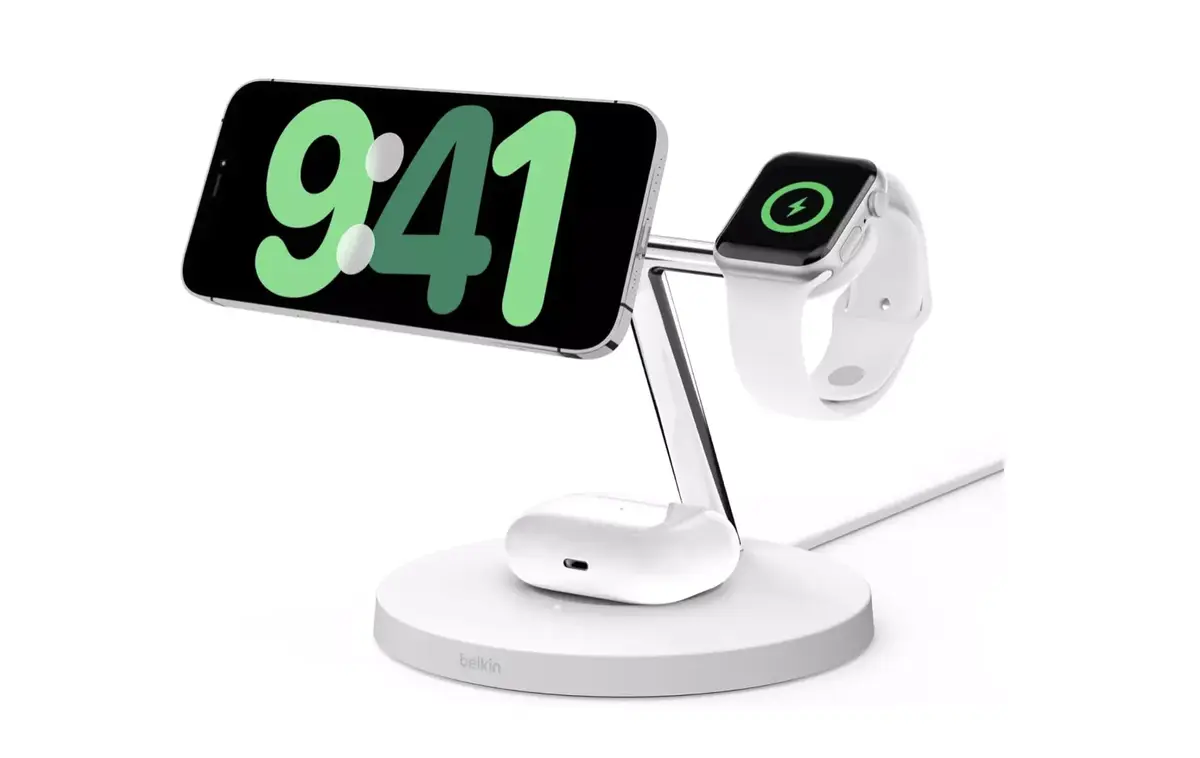 Grosse promo sur ce chargeur Belkin pour iPhone, Apple Watch et AirPods !
