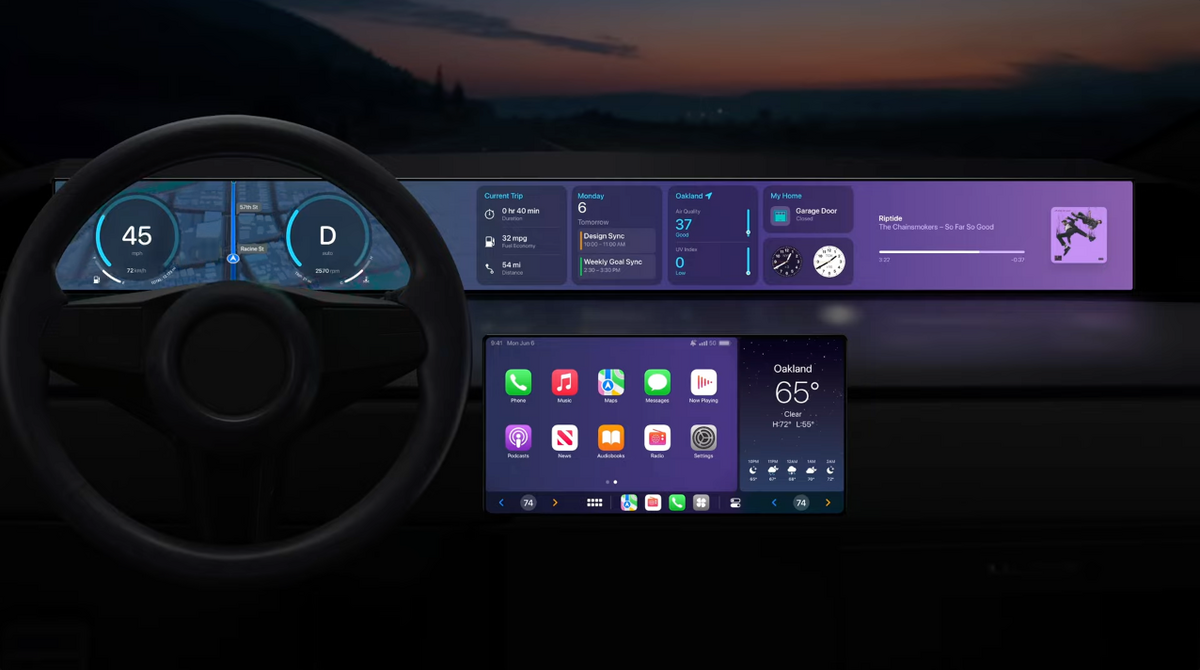 CarPlay iOS 18 di prossima generazione