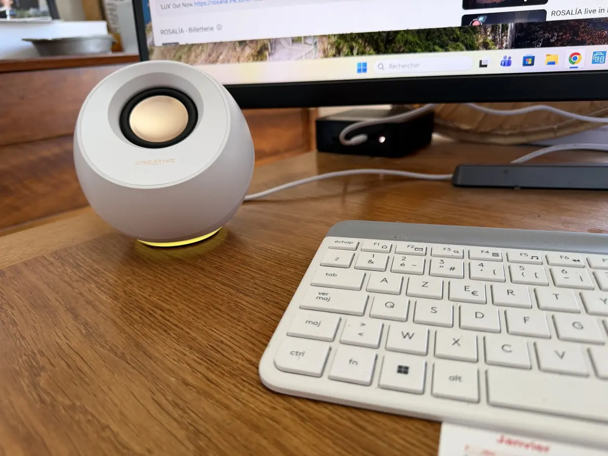 Test des Creative Pebble Pro, des enceintes de bureau abordables qui font le job