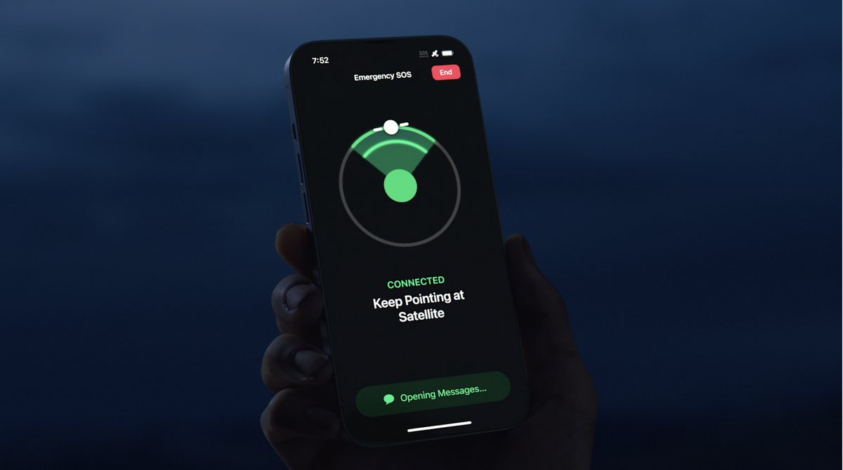 iPhone 14 : en quoi consiste la fonction satellite pour les messages d'urgence ?