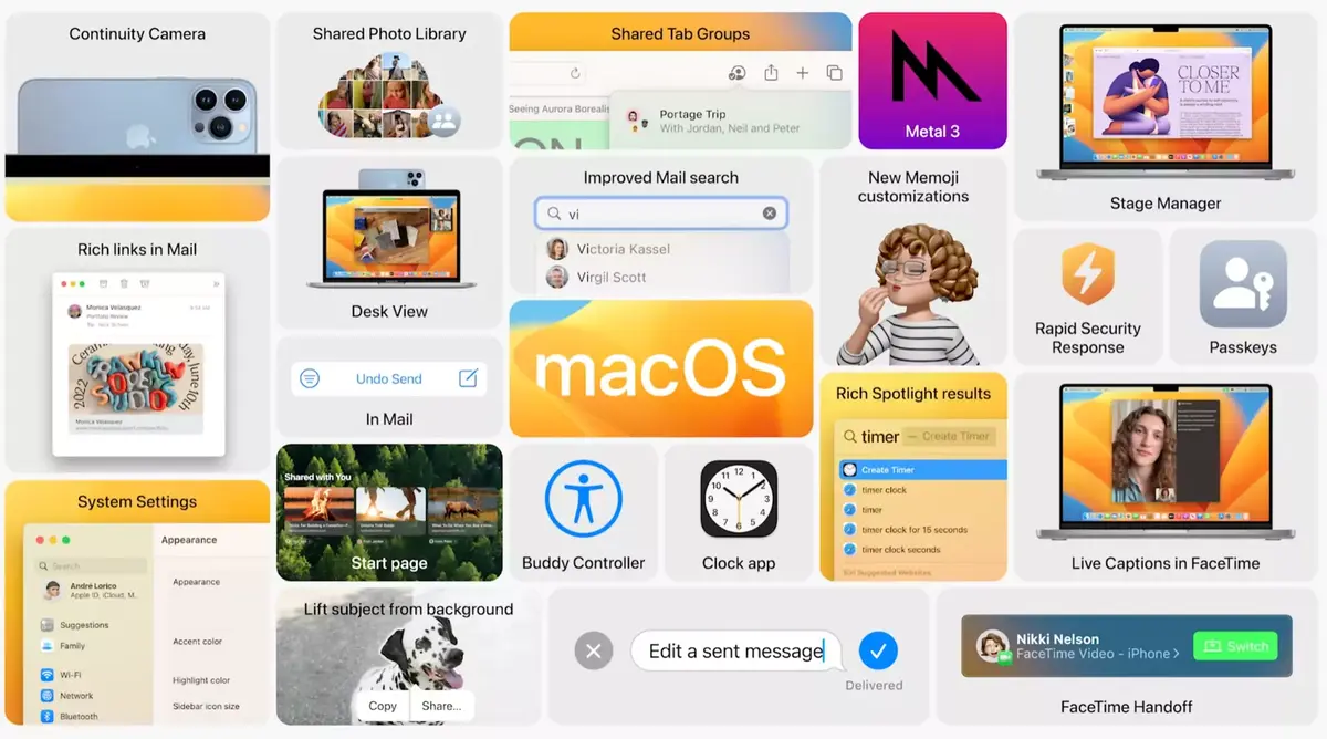 macOS Ventura sera disponible ce soir ! Voici les principales nouveautés