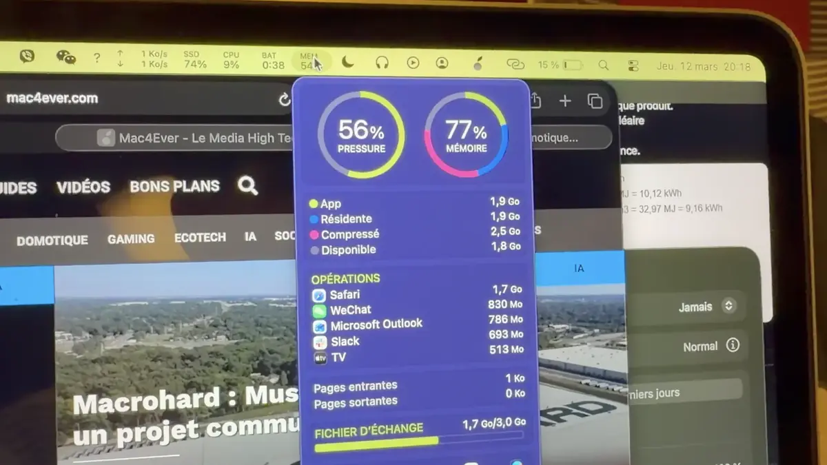 Test de performances du MacBook Neo&nbsp;: quelles sont ses limites&nbsp;?