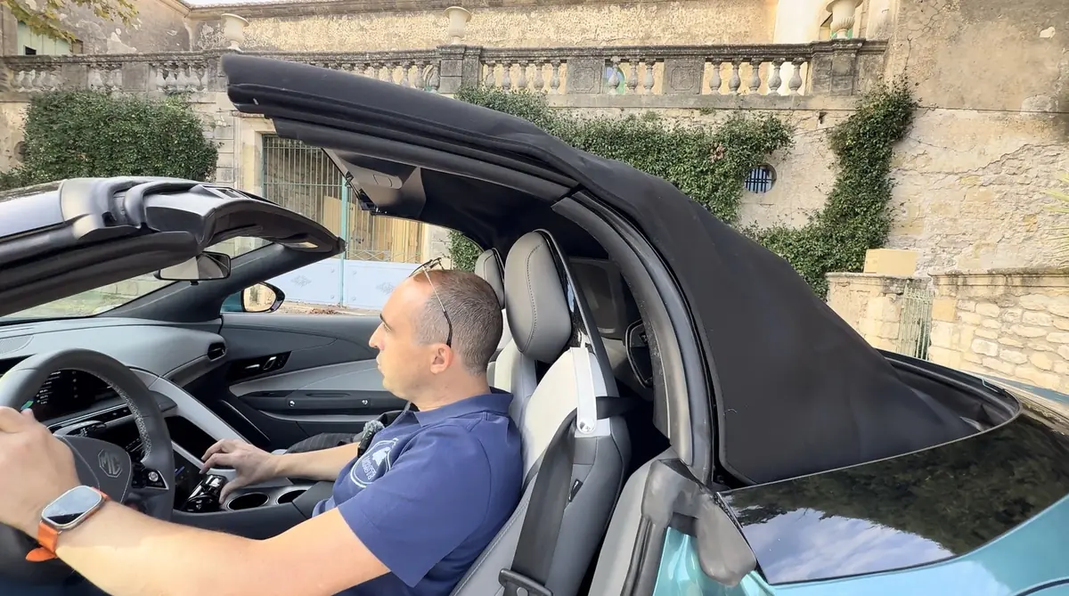 Essai MG Cyberster Propulsion&nbsp;: un cabrio de 340 ch avec 0 malus et 100% fun&nbsp;!
