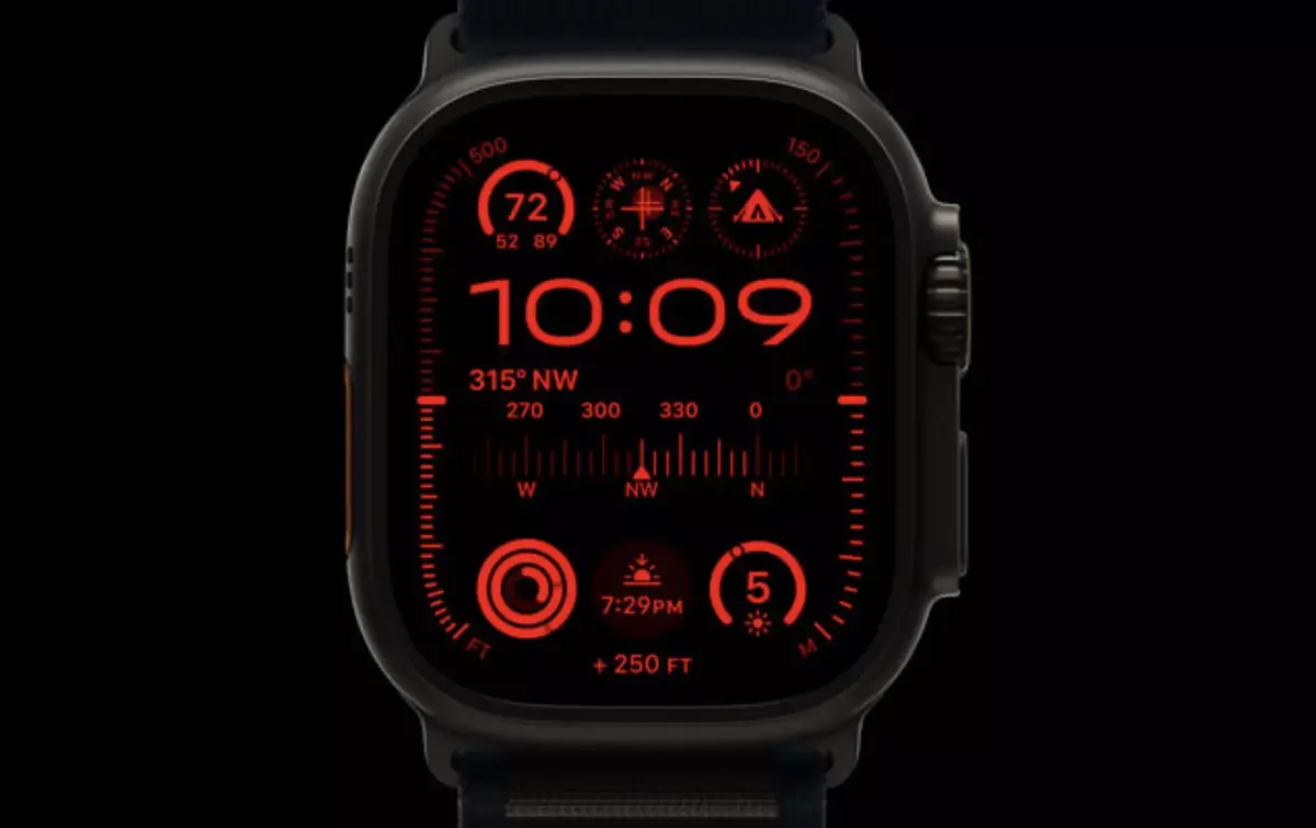 Apple Watch Ultra 2 luminosité