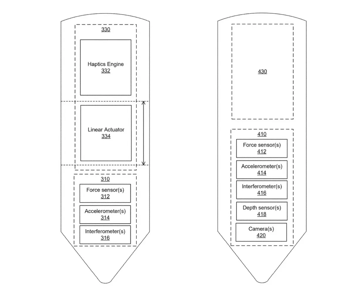 Un Apple Pencil qui fait sentir les textures, l'id&eacute;e d'Apple pour son Vision Pro