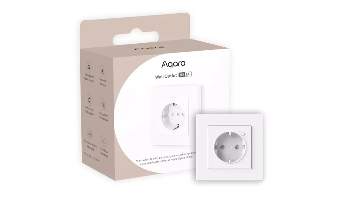 Aqara prise connectée Wall Outlet H2 EU