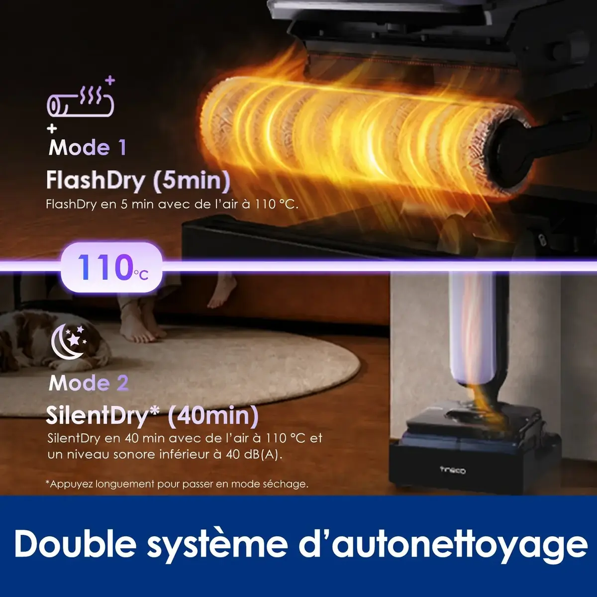 Test Tineco FLOOR ONE S9 Artist Boost Steam&nbsp;: la puissance de la vapeur