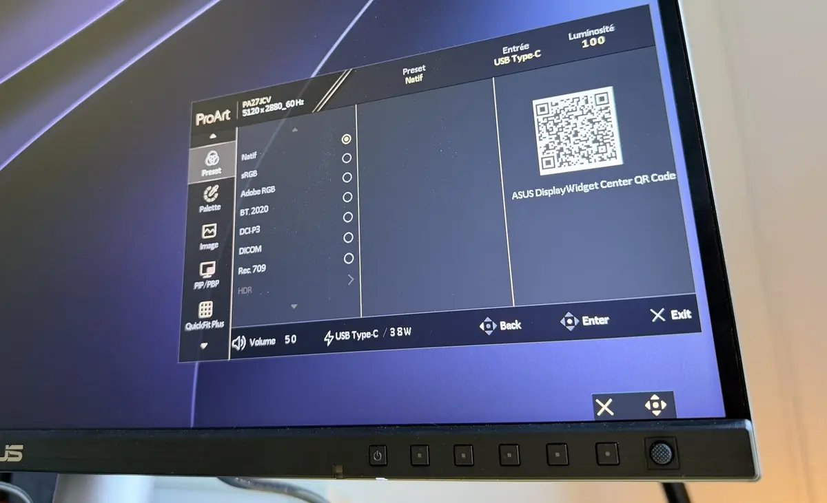 Asus ZenScreen MQ16FC et ProArt 5K PA27JCV&nbsp;: deux &eacute;crans pour les MacUsers fixes et mobiles