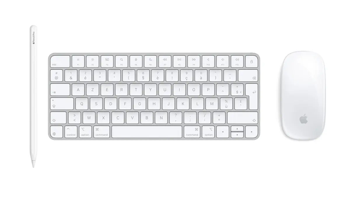 Apple Magic Keyboard, Magic Trackpad, Magic Mouse USB-C Apple Pencil pas cher promo meilleur prix Prime Day