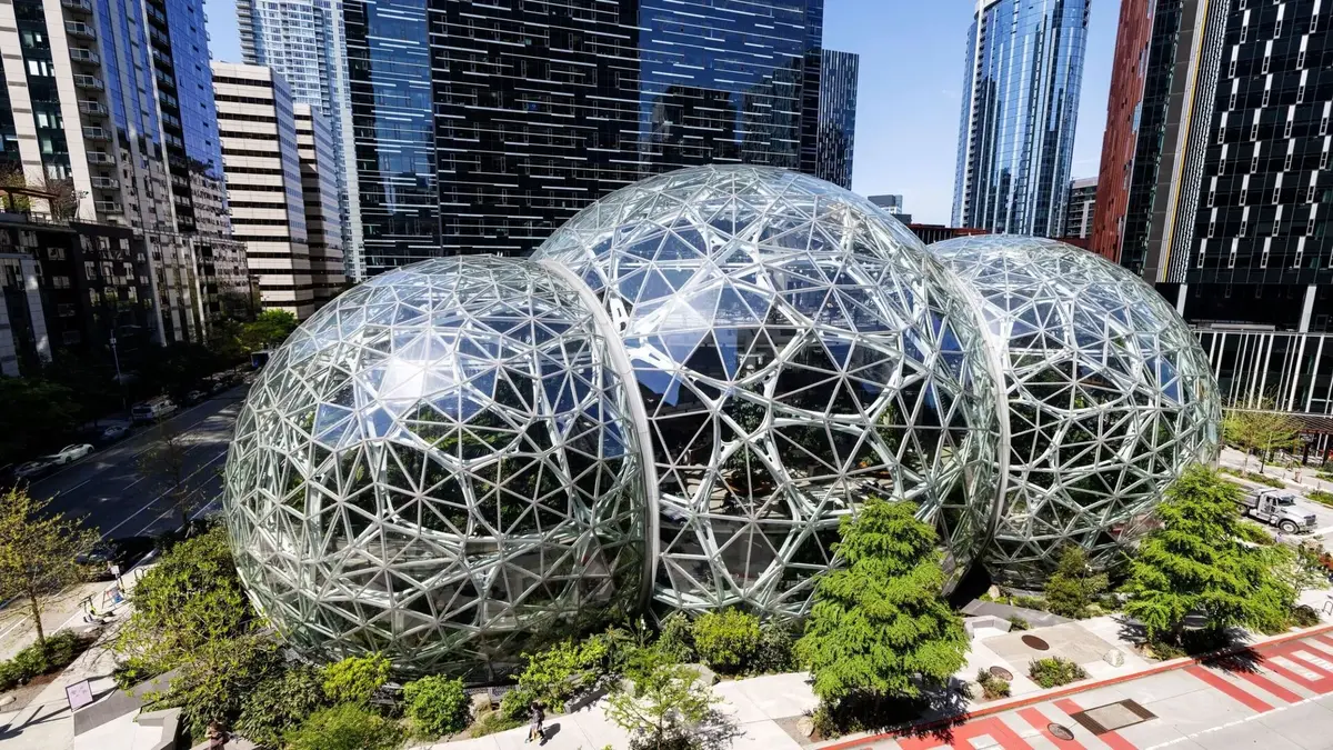 Le siège social d'Amazon à Seatle