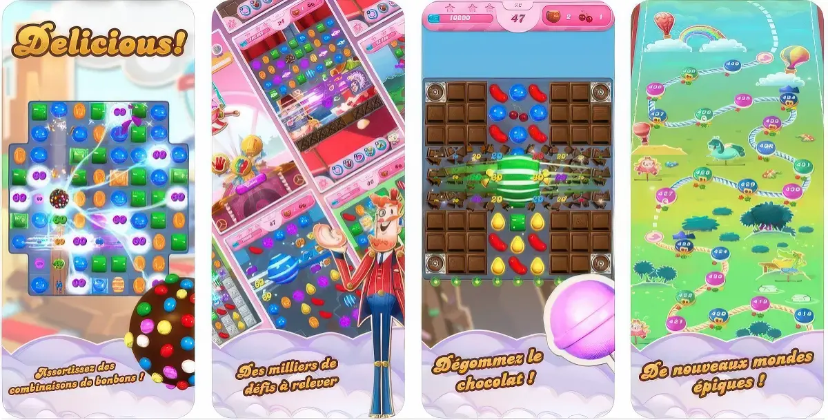 Candy Crush fait partie des applications concernées