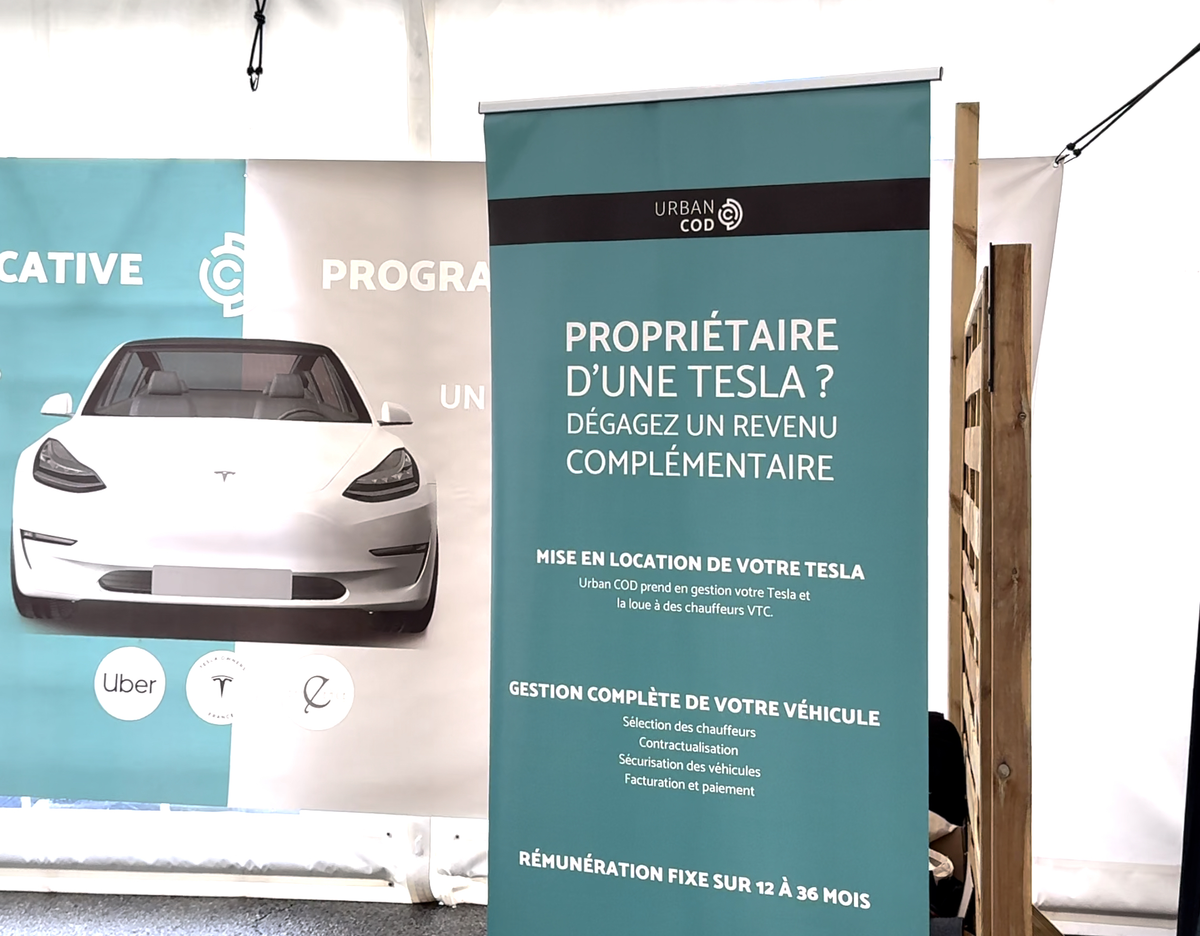 Urban-Cod : louer ou vendre sa Tesla d'occasion au dessus du prix du marché (+ code promo)