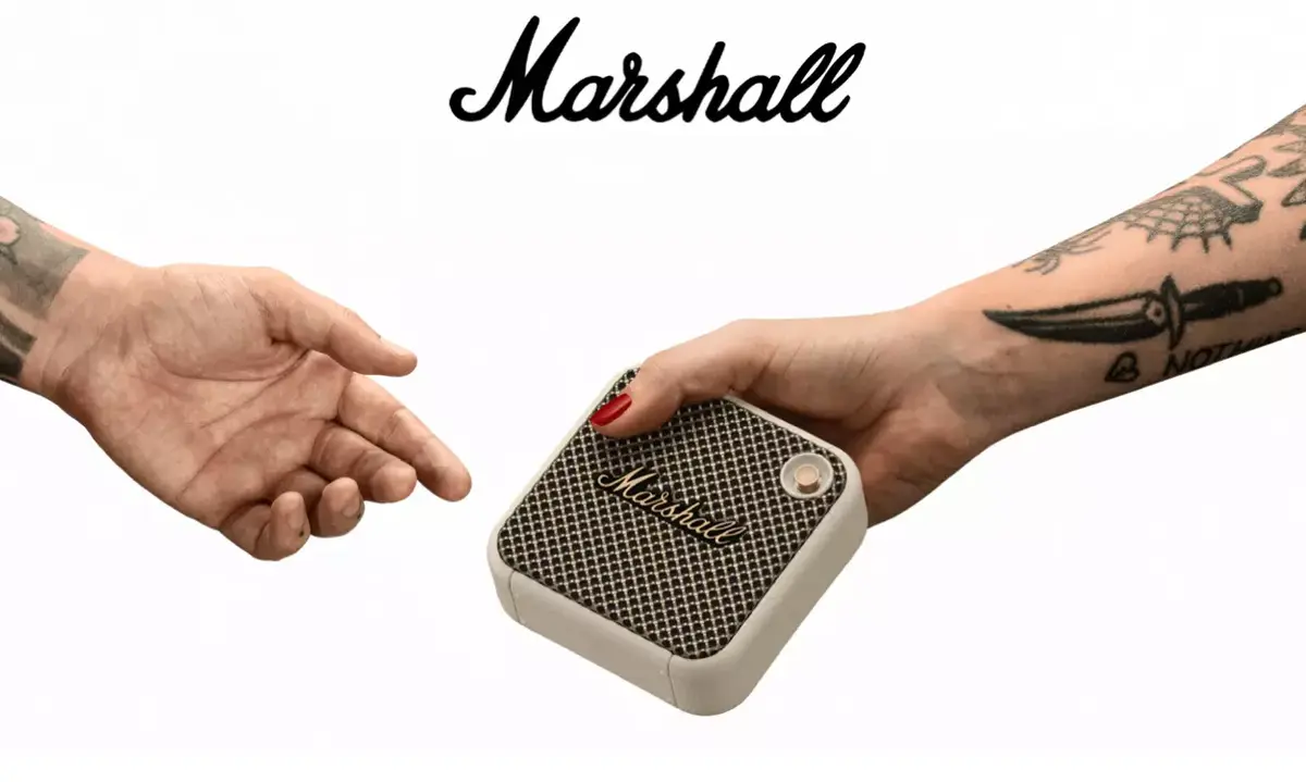 Un nouveau coloris Crème pour l'enceinte Willen de Marshall