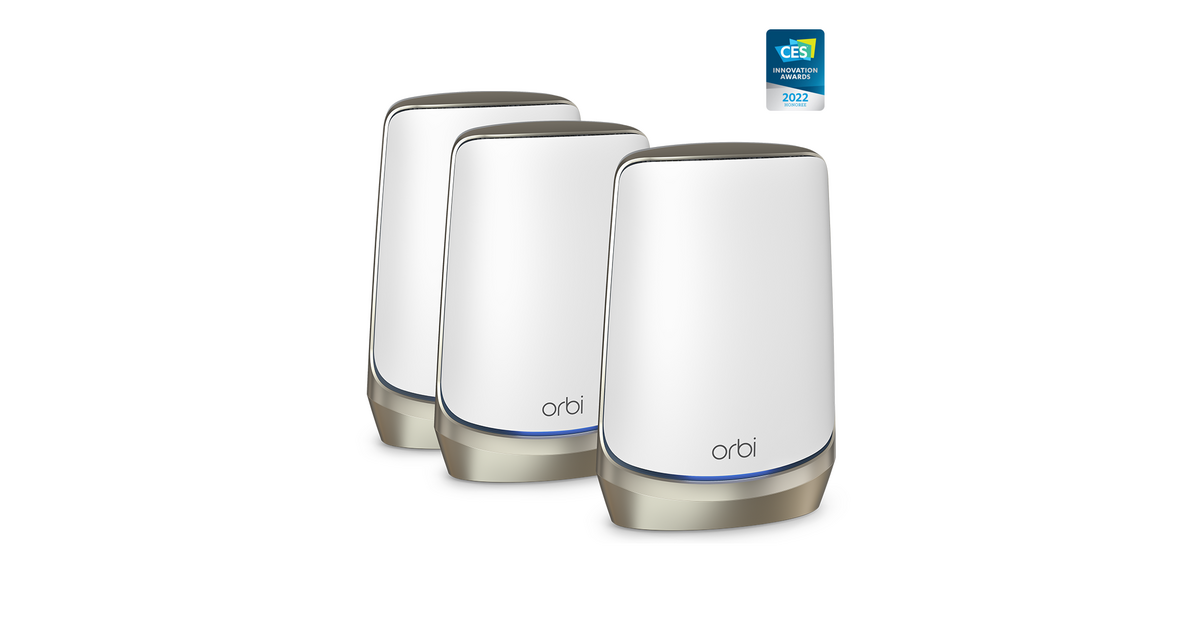 Les routeurs Orbi Wi-Fi 6E de Netgear sont disponibles en France... à 1699€ !