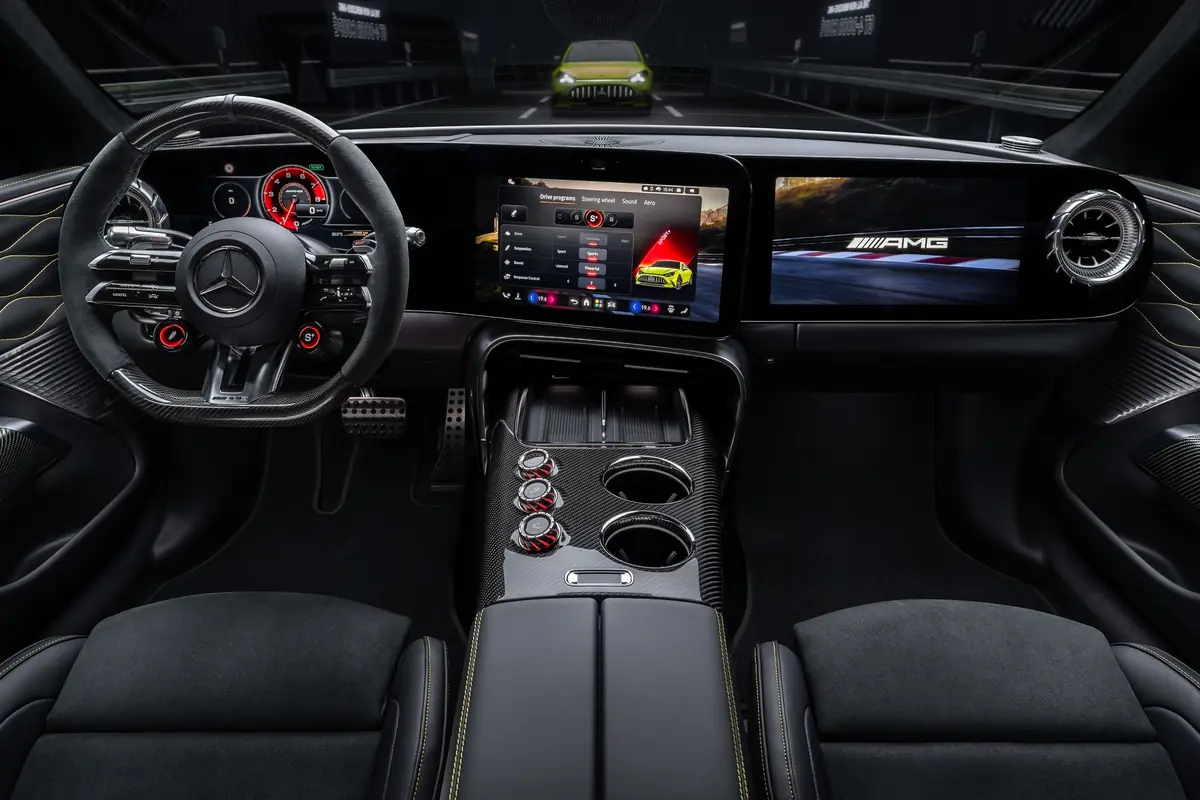 Mercedes AMG GT 4 portes coup&eacute;&nbsp;: 1 169 ch, 600 kW de charge et un V8 fant&ocirc;me