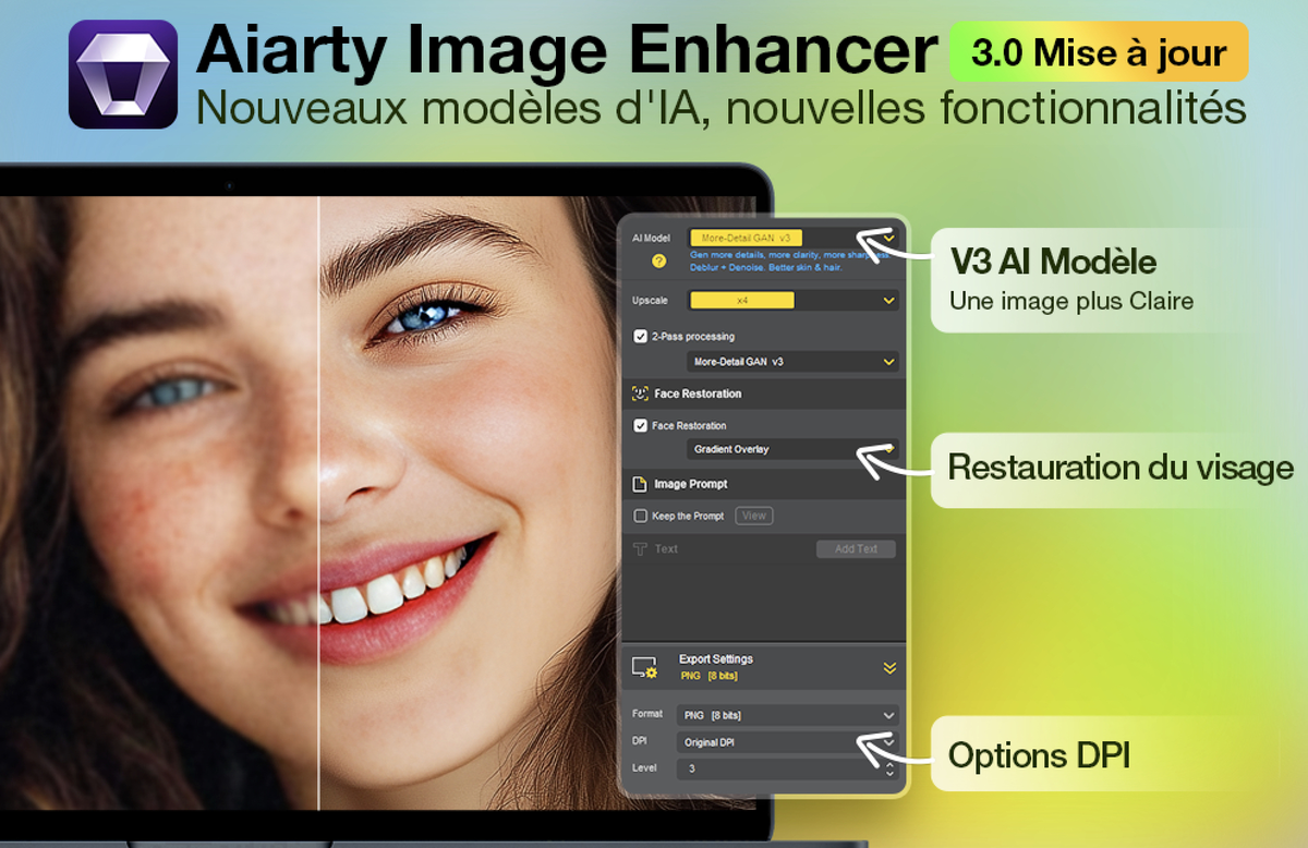 Améliorez vos photos de portrait avec Aiarty Image Enhancer (en promo)