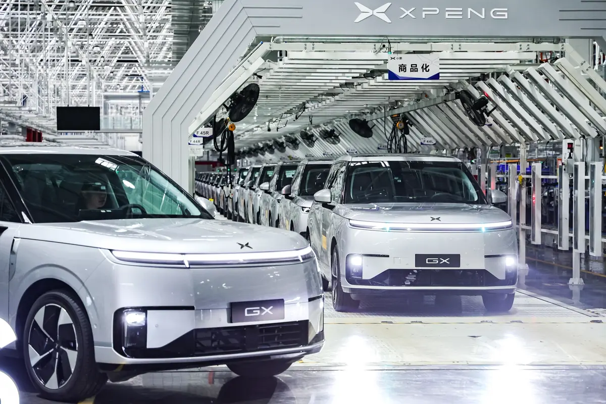 XPENG d&eacute;marre la production de s&eacute;rie de son Robotaxi GX