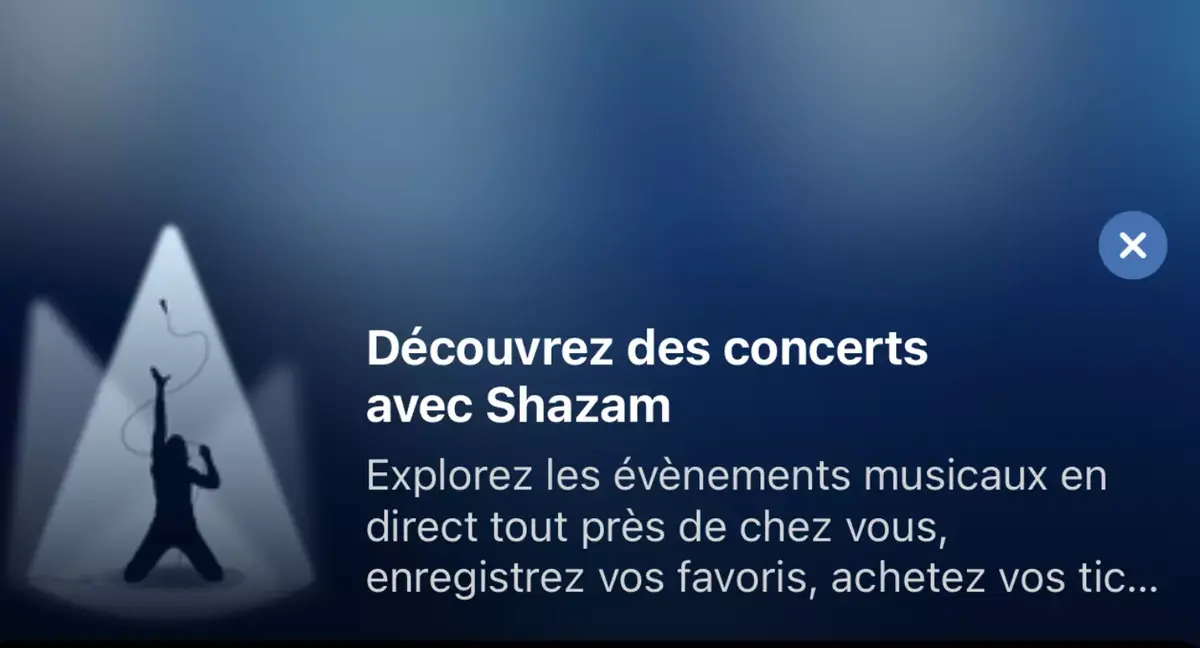 Shazam concerts