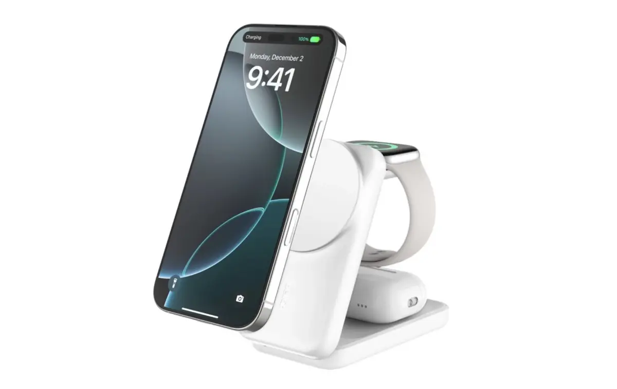 Ce chargeur Belkin 3-en-1 est en promo d&egrave;s 49&euro;&nbsp;: parfait pour les nouveaux iPhone 18 Pro&nbsp;!