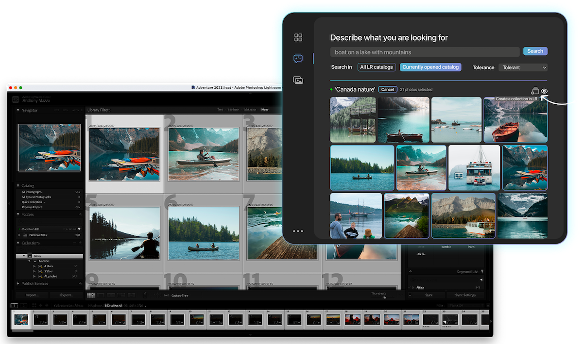 Peakto Search optimise la recherche de photos dans Lightroom Classic