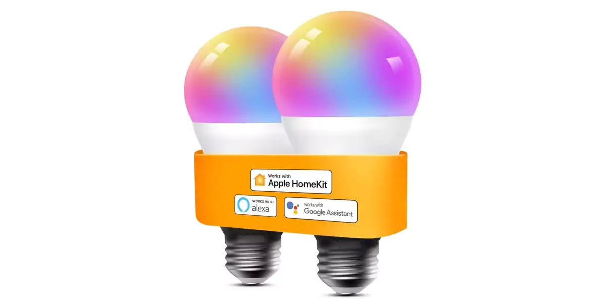 Jusqu'à 32% de réduction sur la gamme Meross compatible HomeKit (4 ampoules couleur à 43€)