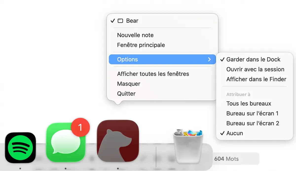 Dock macOS&nbsp;: affichez l&rsquo;heure, la date et organisez vos apps comme un pro