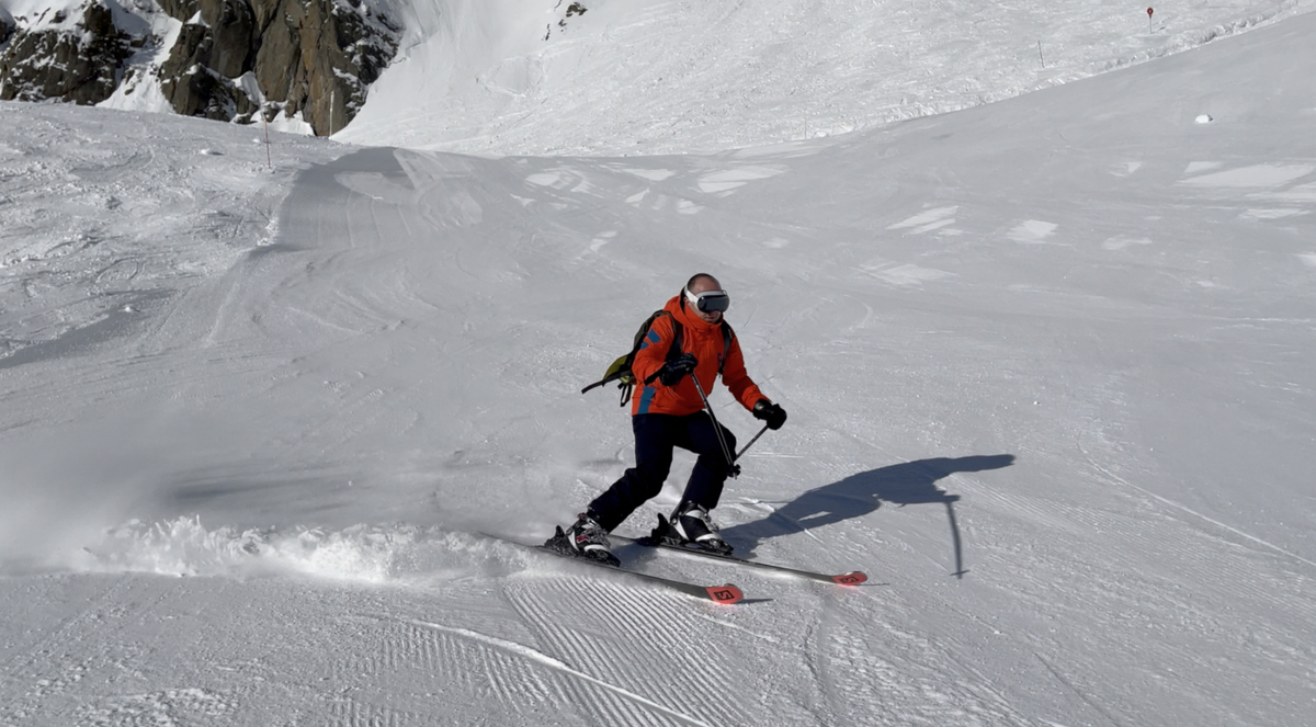 On a testé l'Apple Vision Pro au ski ! Un vrai potentiel, mal exploité