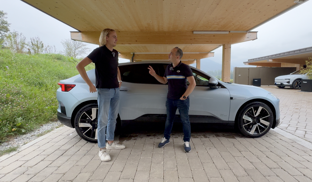 Essai Polestar 4 : on a enfin pris le volant de cette voiture sans lunette arrière ! VLOG