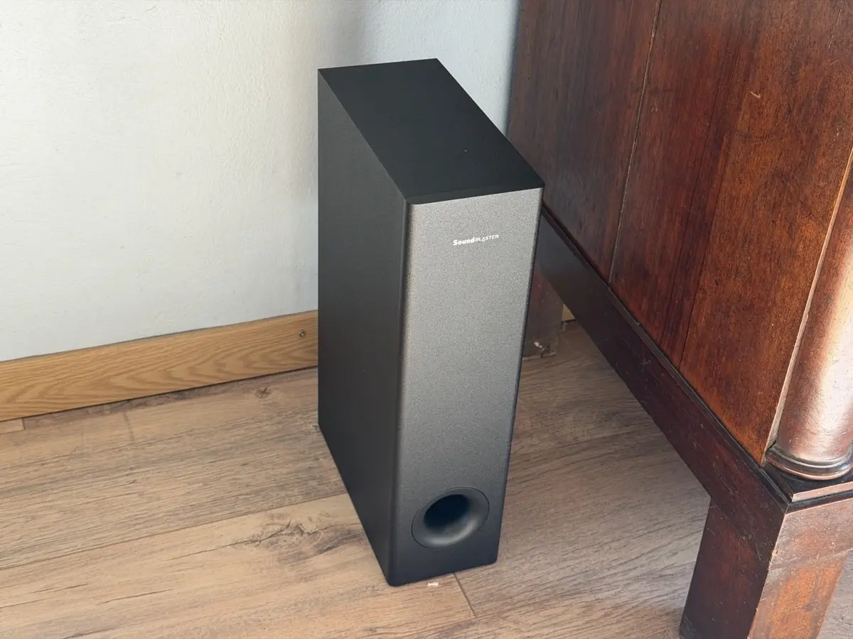 Test de la Creative Sound Blaster Katana V2X&nbsp;: une barre de son gaming qui fait plus que du gaming