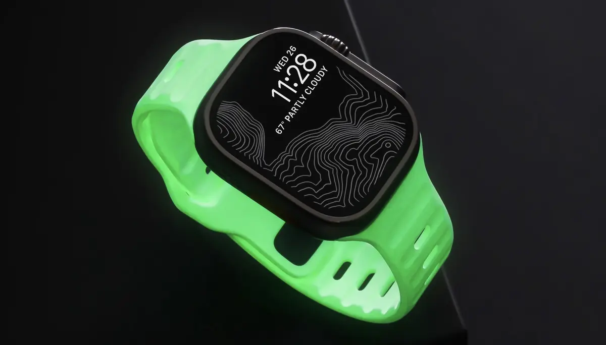 Que diriez-vous d'un bracelet phosphorescent pour votre Apple Watch ?